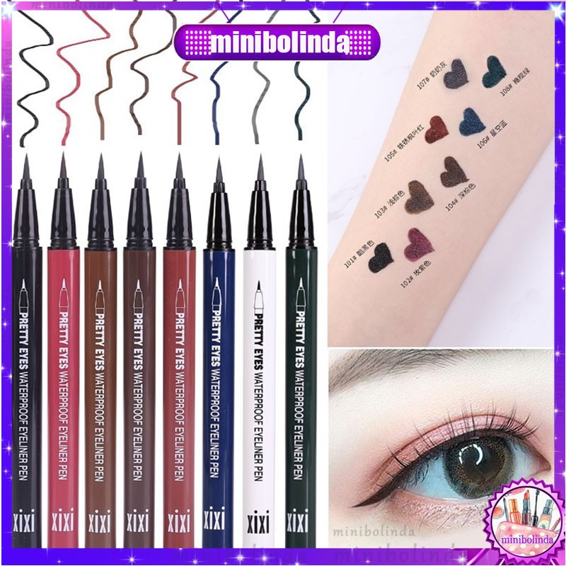 [Hàng mới về] Bút kẻ mắt nước khô nhanh mịn mượt 12g nhãn hiệu XIXI