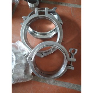 Khớp nối nhanh clamp phi 114 inox 304