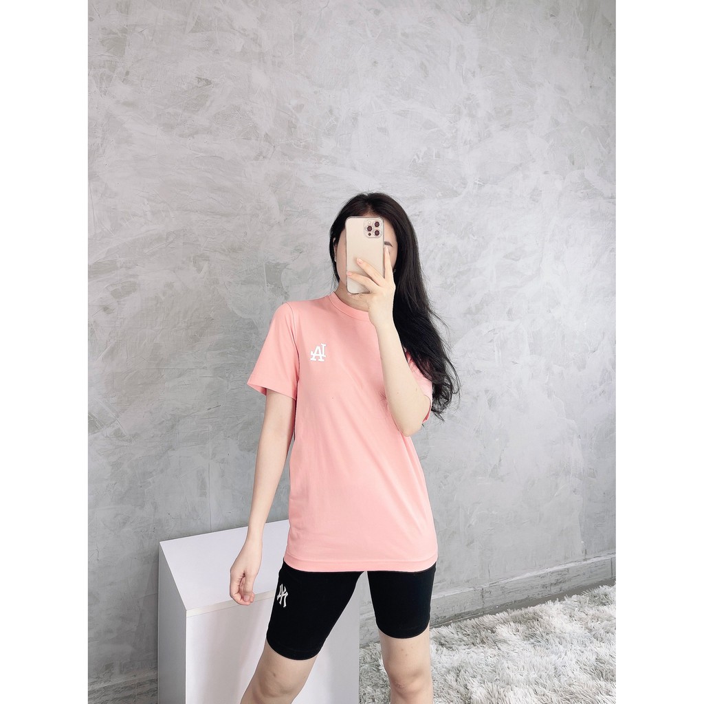 (HÀNG XUẤT XỊN) Áo hồng cam 1837 MEGABEAR L..A DOGERS TEE Made in V/N full tag code  Size XS S M L