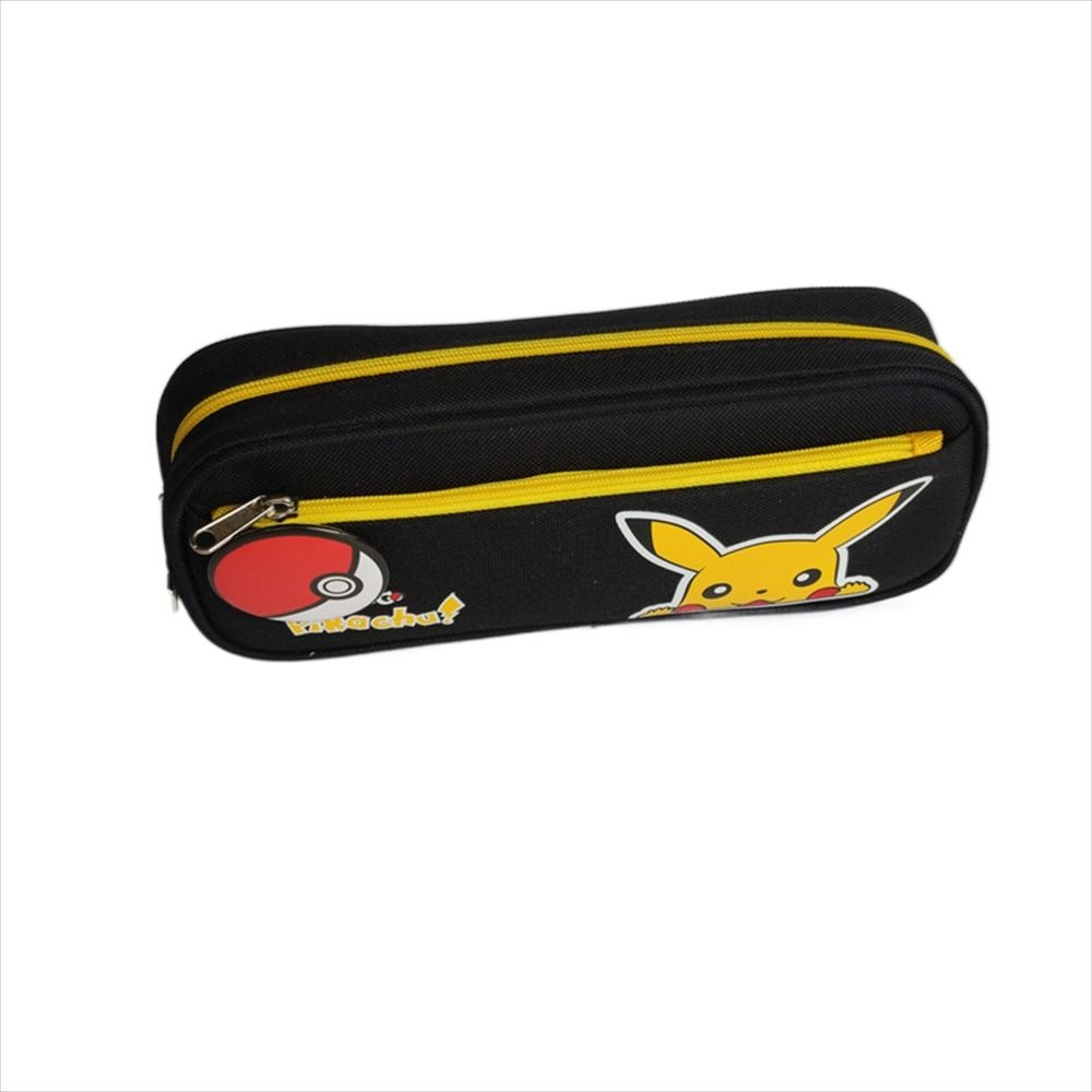 Túi Đựng Bút Chì Sức Chứa Lớn Hình Pokemon Cho Học Sinh