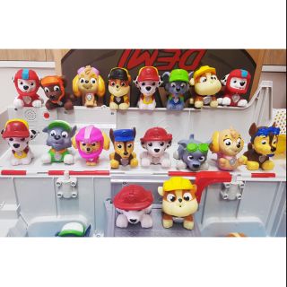 Set 5 - 10 chó Paw Patrol Bath Squirter nhựa mềm phun nước