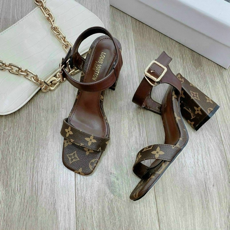 SANDAL GÓT 7CM QUAI LV
