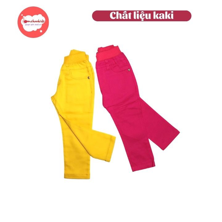 Quần legging dài cho bé gái từ 10-20kg - Quần leggin- thoải mái cho bé - Tomchuakids.