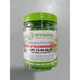Phân bón thông minh RYNAN FLOWERMATE 230 (NPK 23-08-08+TE) lọ 150g
