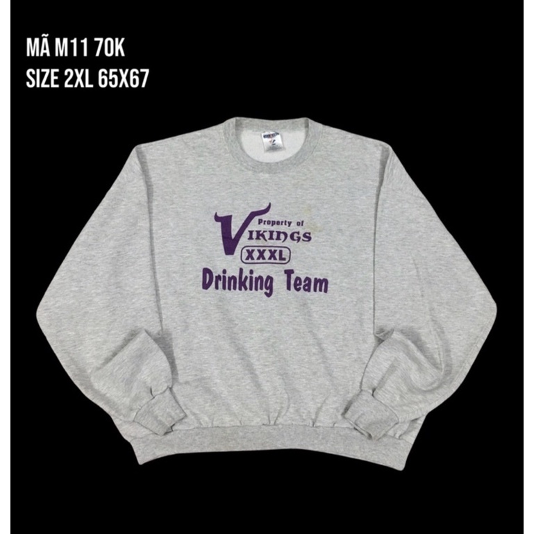 Áo nỉ sweater 2hand [chọn mẫu]