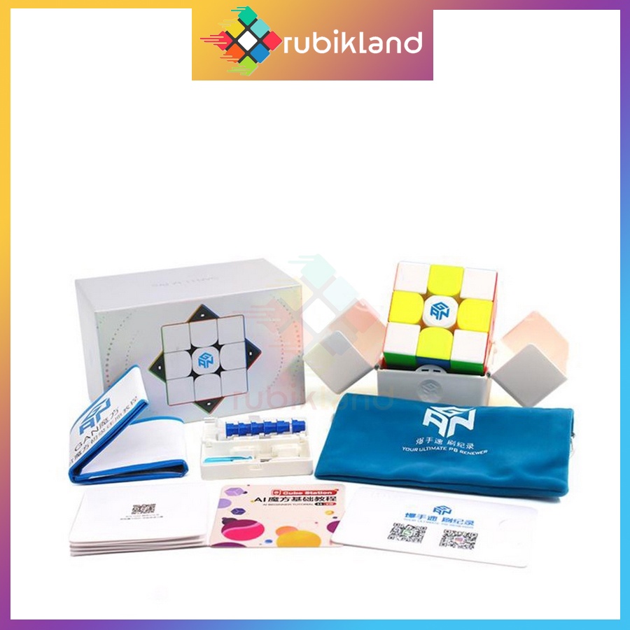 Rubik Gan 11 M Pro / Gan 11 M Duo 3x3 Rubic Nam Châm 3 Tầng Flagship Đồ Chơi Trí Tuệ Trẻ Em