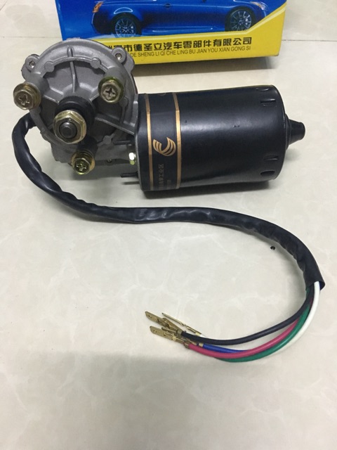 Moto giảm tốc 12v 50w chế máy quay vịt - xe điện