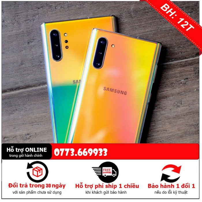 Điện thoại samsung Note 10 plus likenew | WebRaoVat - webraovat.net.vn