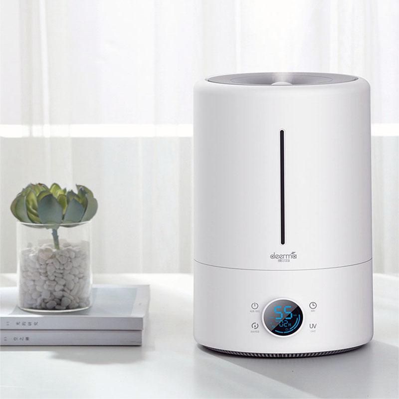 Máy tạo ẩm thông minh Deerma F628S cao cấp thể tích 5Lít, có 3 chế đô thong minh dễ sử dụng Bh uy tín toàn quốc