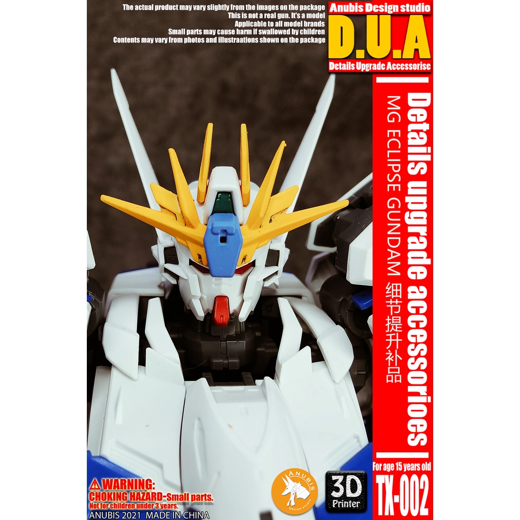 CHI TIẾT NHỰA MÔ HÌNH IN 3D - V-FIN MG MVF-X08 ECLIPSE TX002