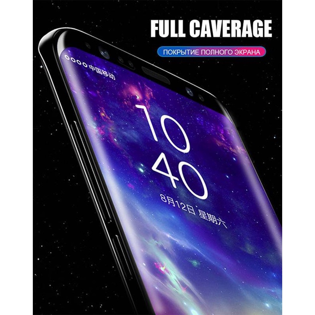 Kính cường lực 9999D bảo vệ màn hình thích hợp cho Samsung Galaxy S8 S9 Plus Note 8 9 Samsung A8 A6 Plus 2018 S7 Edge