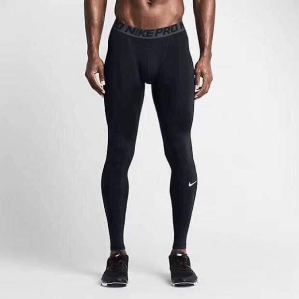 Quần legging giữ nhiệt nam thể thao tập gym chạy bộ đá bóng đạp xe co dãn 4 chiều GYGA