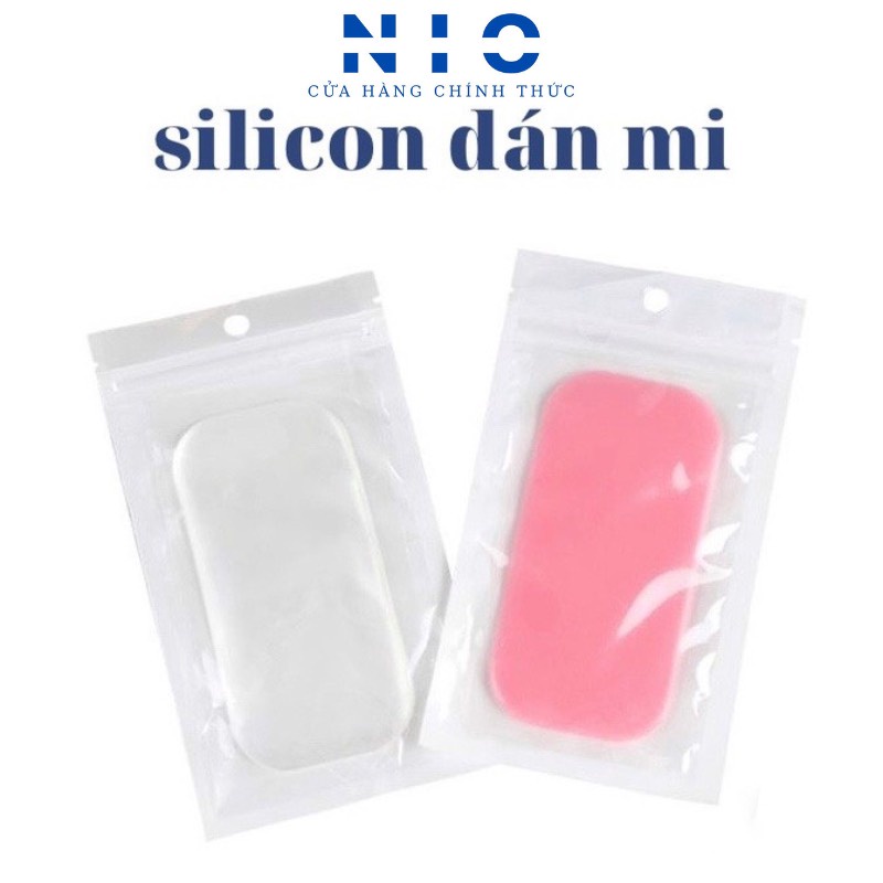 miếng slilcon nối mi ( kê trán )