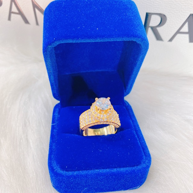 Nhẩn tay mạ vàng 18k