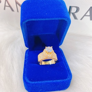 Nhẩn tay mạ vàng 18k