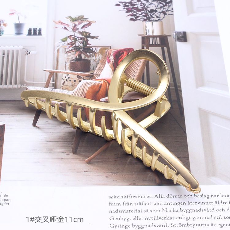 Kẹp Tóc Hợp Kim Đính Ngọc Trai Giả Phong Cách Hàn Quốc Thời Trang