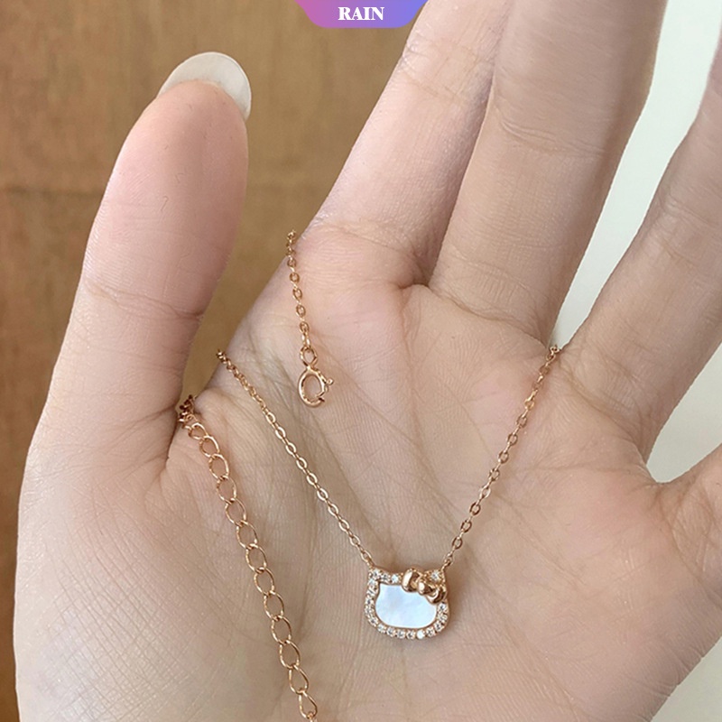 Vòng cổ Mặt Hình Mèo Hello Kitty Sanrio Dễ Thương