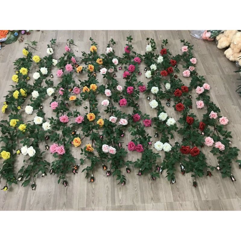 ĐÂY HỒNG LEO NHỰA CAO CẤP_DÀI 1m7