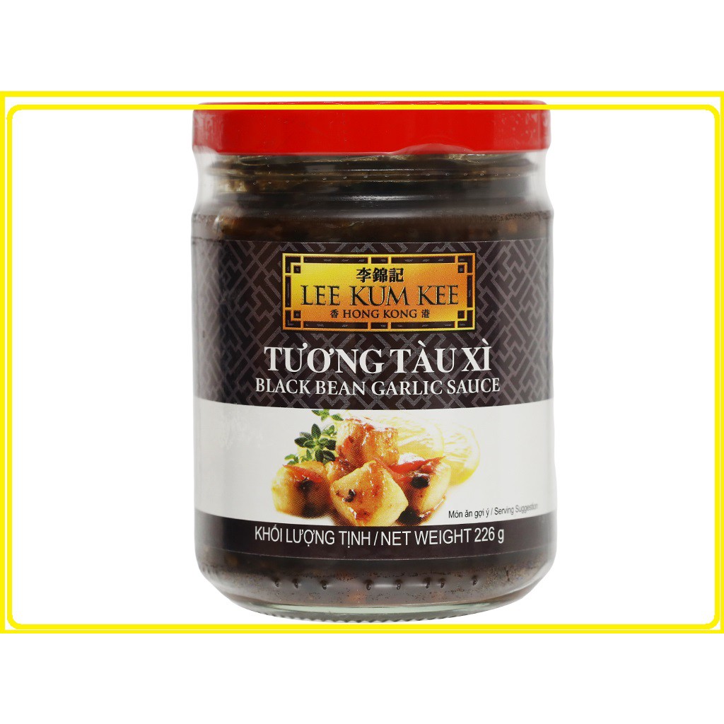 Tương tàu xì LEE KUM KEE dạng lọ thủy tinh hàng nhập khẩu (226g) , tương tàu xì mua ở đâu , tương tàu xì là gì