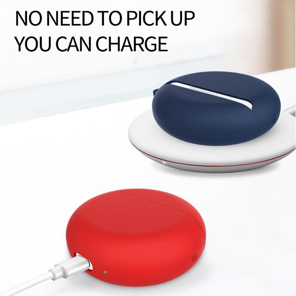 MAG Vỏ Silicone Bảo Vệ Hộp Sạc Tai Nghe Không Dây Huawei Freebuds 3