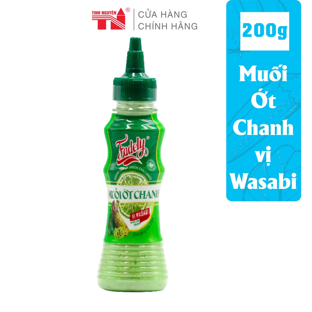 Muối Ớt Chanh Fadely Vị Wasabi (200g)