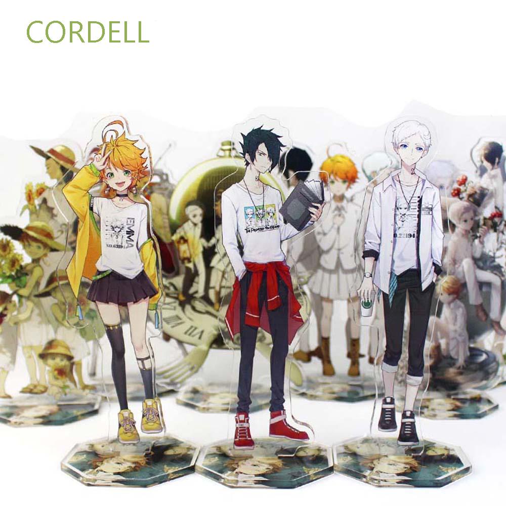 Mô hình nhân vật hoạt hình The Promised Neverland bằng acrylic có giá đỡ trưng bày trang trí