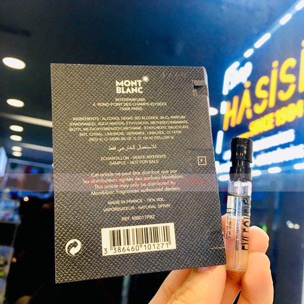 Nước Hoa Nam (vial) MONT BLANC - Explorer EDP 2ml | BigBuy360 - bigbuy360.vn