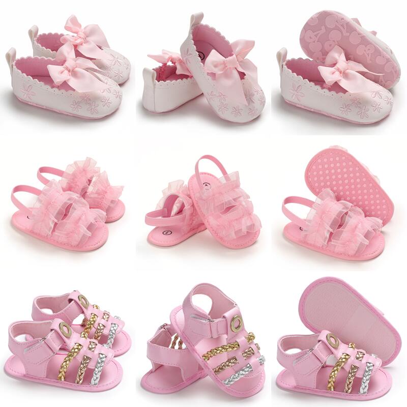Giày Búp Bê Thời Trang Cho Bé Gái 0-18 Tháng Tuổi