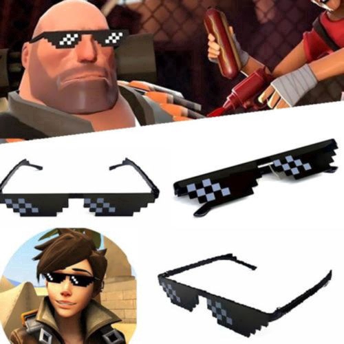 Kính mát gọng nhựa thiết kế sáng tạo