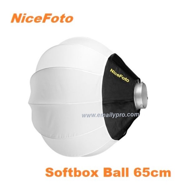 TẢN SÁNG  TRÒN  -  Softbox cầu  Nicefoto   50cm / 65cm / 80cm