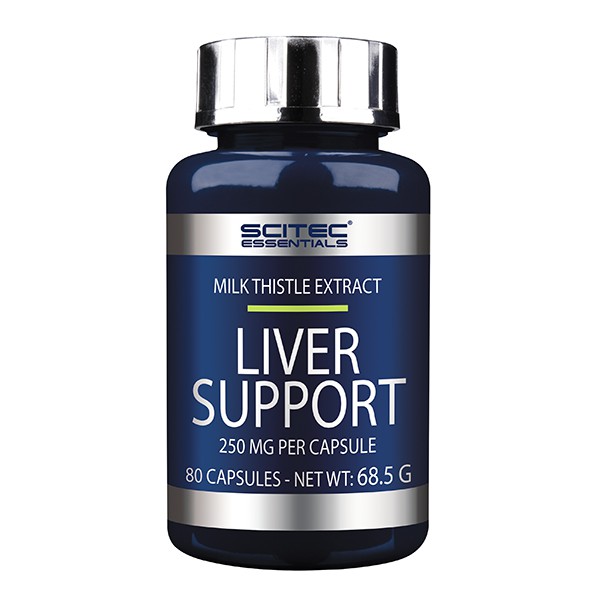 Thực phẩm bảo vệ gan | LIVER SUPPORT 80 CAPS- Hỗ trợ chức năng gan, tăng cường hoạt động của gan | SCITEC NUTRITION