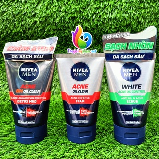 Sữa Rửa Mặt Nivea Nam 100g