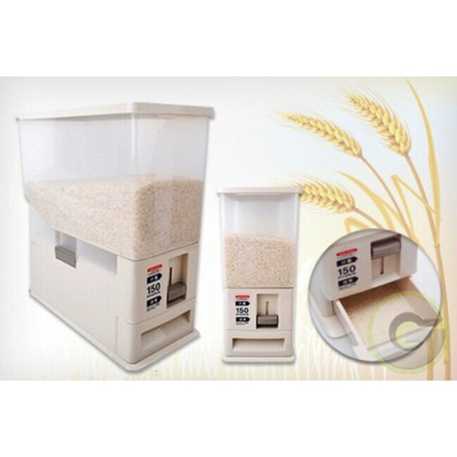 PVN15358 Thùng đựng gạo thông minh Rice Dispenser 15kg T2