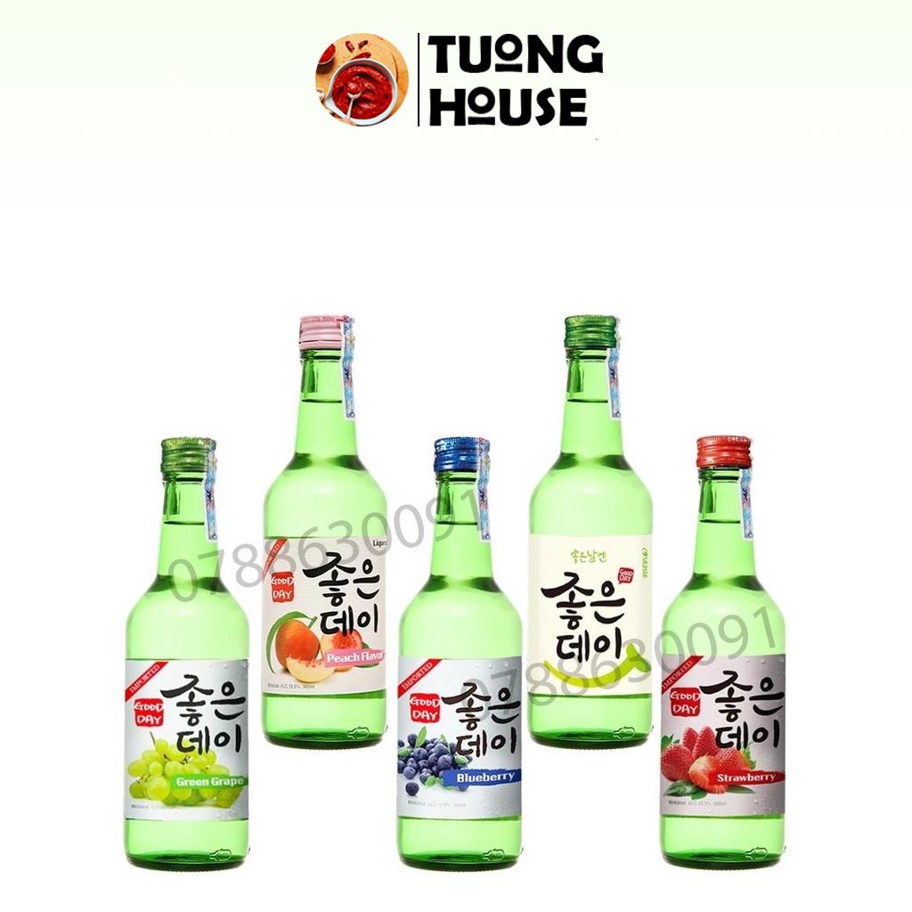 Nước trái cây Đào - Nho - Việt quất - Truyền thống Soju Good Day