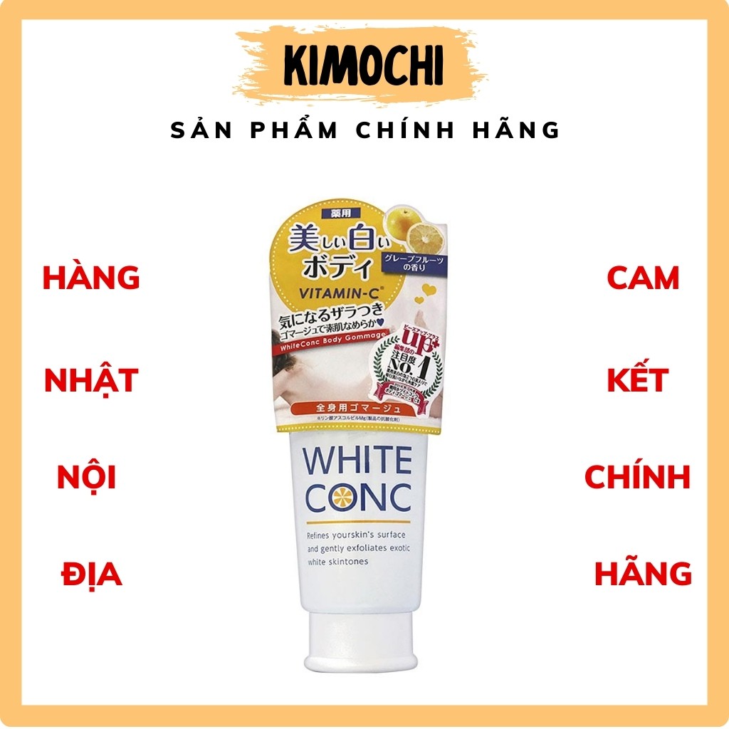 TẨY TẾ BÀO CHẾT TOÀN THÂN White Conc 150ML