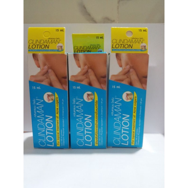 CLINDAMAN LOTION Chấm mụn giảm thâm Thái Lan 15ml