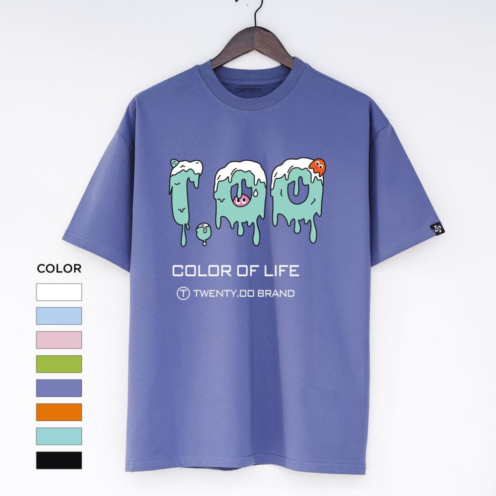 Áo thun ROO cotton dáng rộng , over( V72)