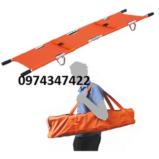 cáng cứu thương màu cam khung nhôm có túi đựng thông tư mới PCCC