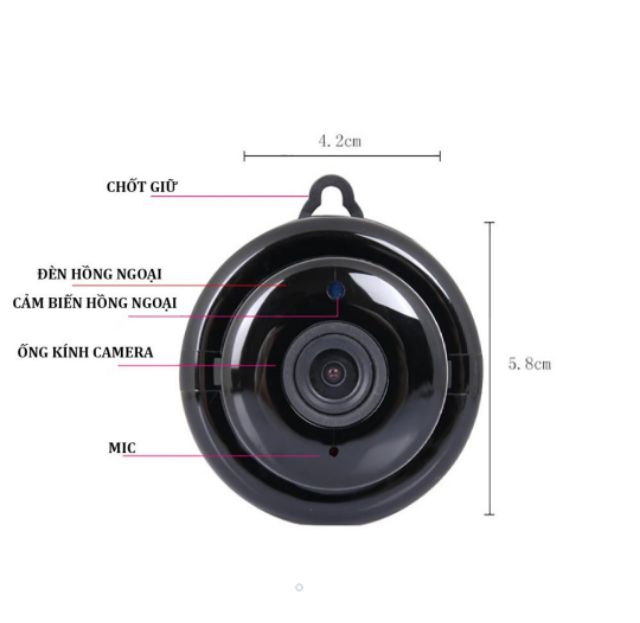 Camera WIFI treo tường 360Eye S Mini kèm thẻ nhớ 32G | BigBuy360 - bigbuy360.vn