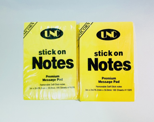 Giấy Note màu Vàng Tiện dụng - Giấy ghi chú nhanh - 7,62 x 5,08 cm