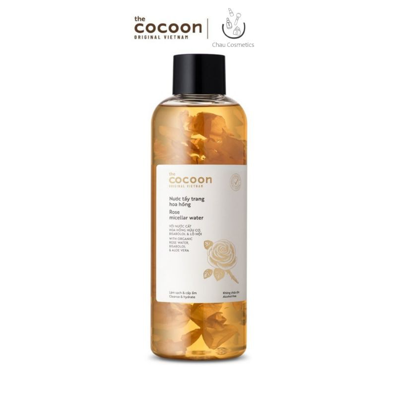 Nước tẩy trang hoa hồng Cocoon 140ml - 500ml