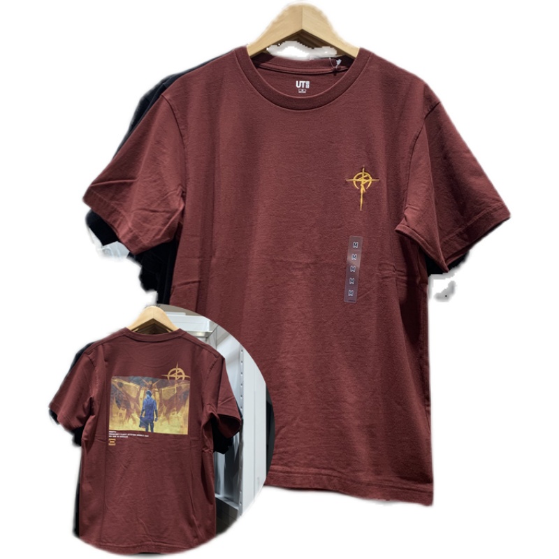 Áo Thun Ngắn Tay In Hình Uniqlo UT Gundam Joint Cá Tính Cho Nam Nữ447507