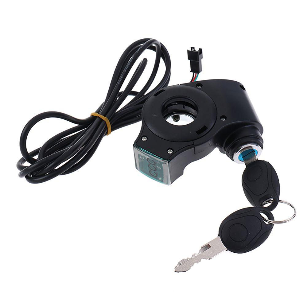 Vôn Kế Kỹ Thuật Số Kèm Chìa Khóa Cho Xe Máy Scooter YNATURAL E-Bike