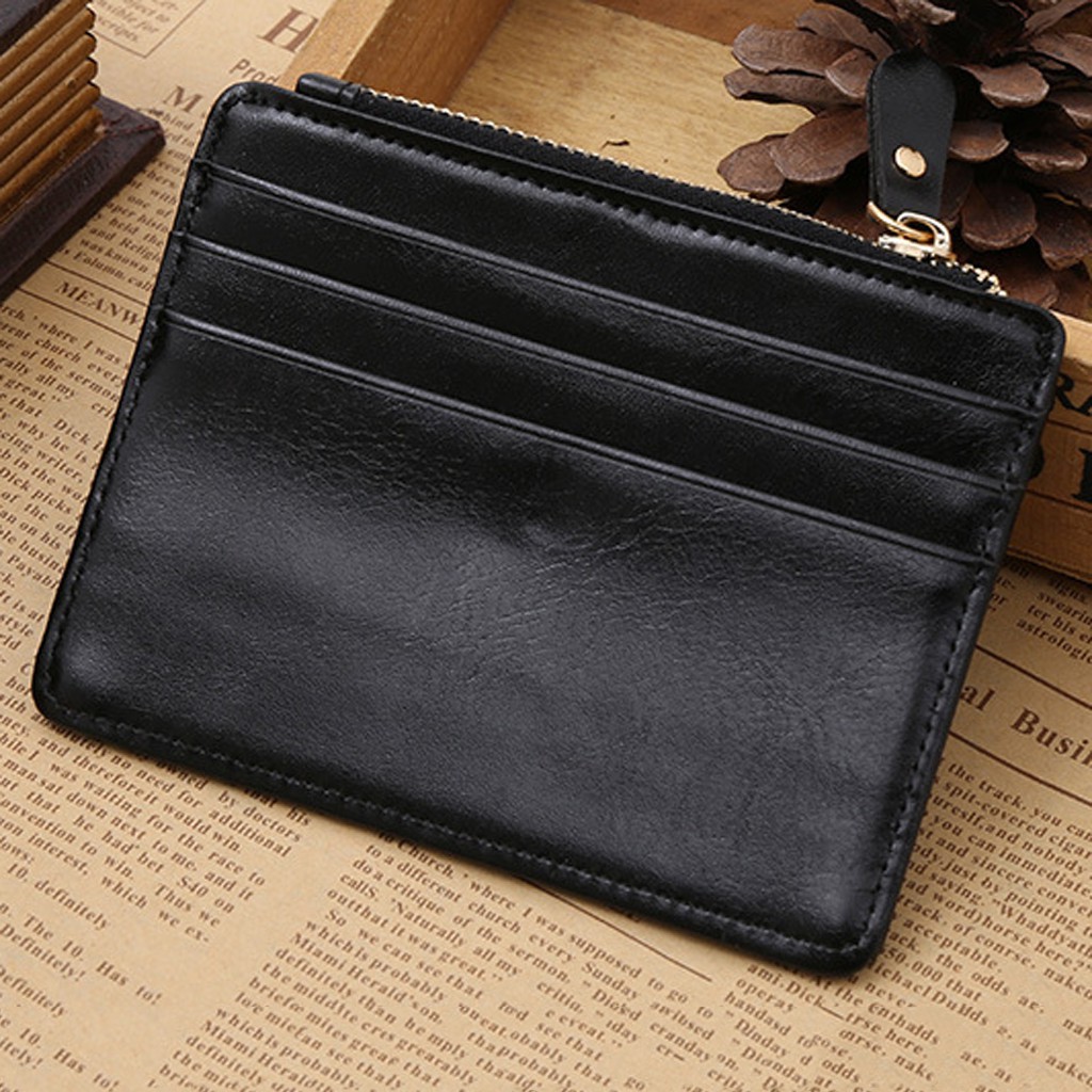 Ví da đựng tiền / danh thiếp cho nam và nữ