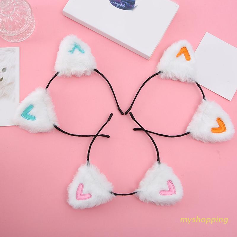 Băng đô cài tóc hình tai động vật đáng yêu cho nữ