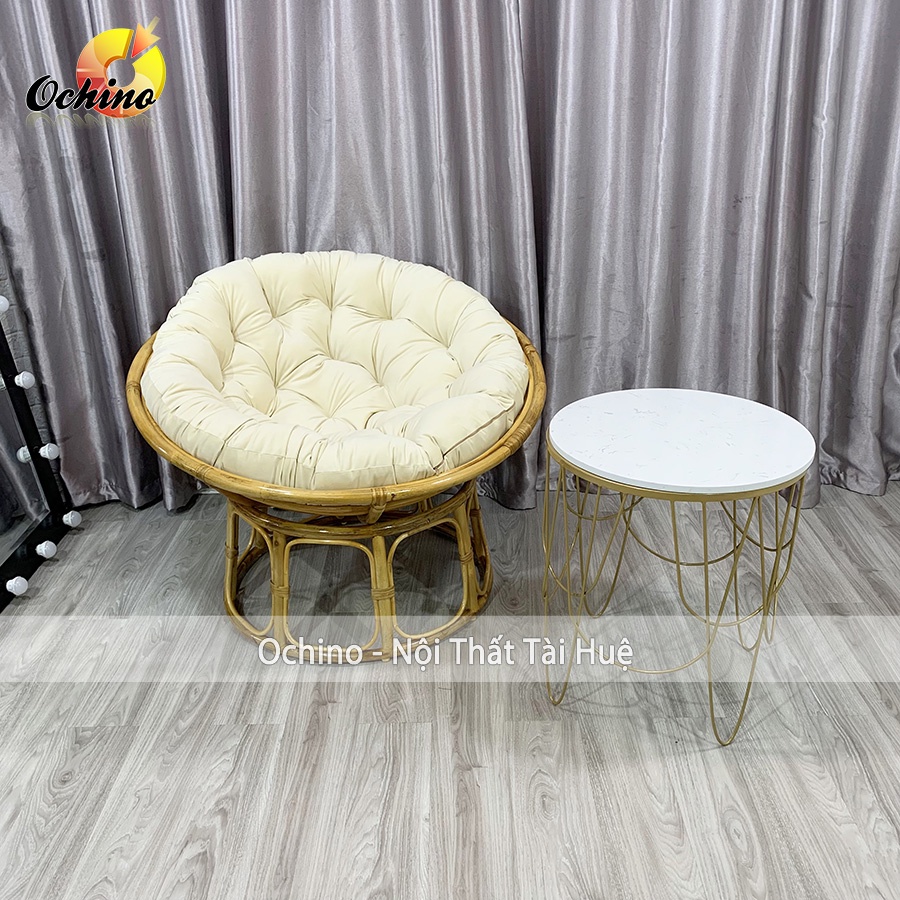 Ghế Lười Thư Giãn Papasan Mây  Trang Trí Phòng Ngủ Cho Bé, Phòng Khách, Đọc Sách, Ghế  Decor Ban Công Nằm Thư Giãn (Đủ M