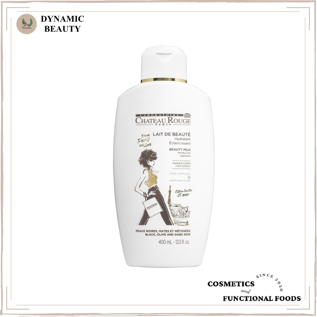Sữa dưỡng thể kích trắng da C.h.a.t.e.a.u rouge paris lait de beaute 400ml