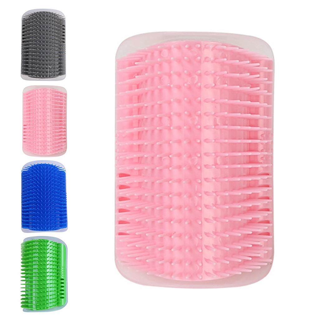 Bàn chải lông mát xa cho mèo gắn tường