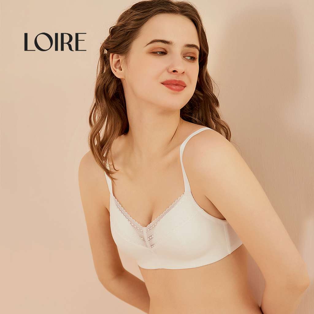 Áo Lót Su Đúc Không Gọng Đệm Mỏng Phối Ren Loirechic BRTS68