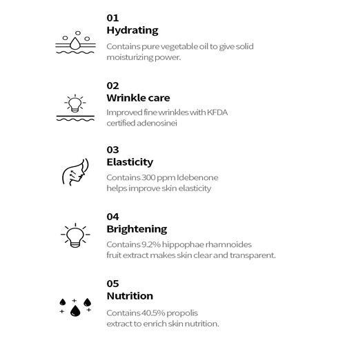 [Hàng mới về] Kem Dưỡng Da Mắt Chứa Vitamin Keo Ong 30ml Iunik